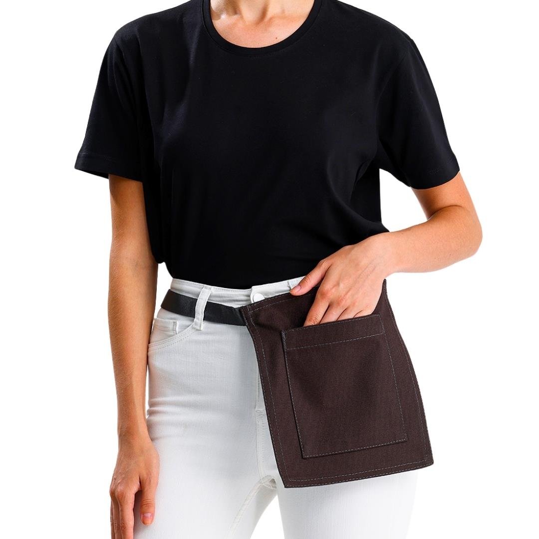 Riga Bistro Önlük - Koyu Kahverengi