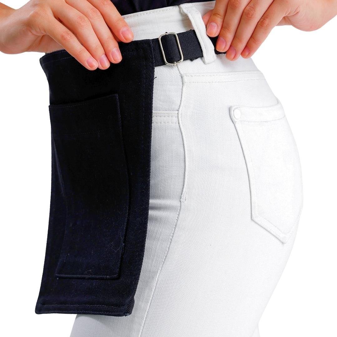 Riga Bistro Önlük - Siyah Denim