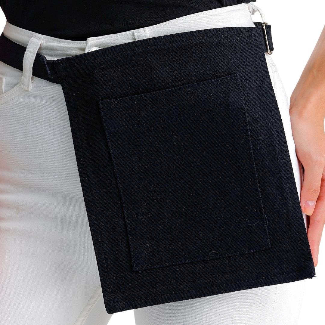 Riga Bistro Önlük - Siyah Denim